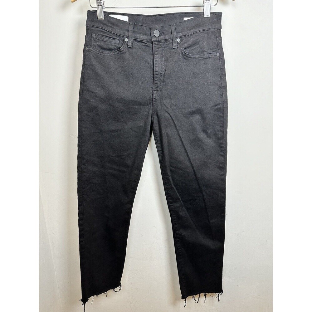 BLDWN Vintage Straight Women’s Jeans Black Size 28 Raw Hem